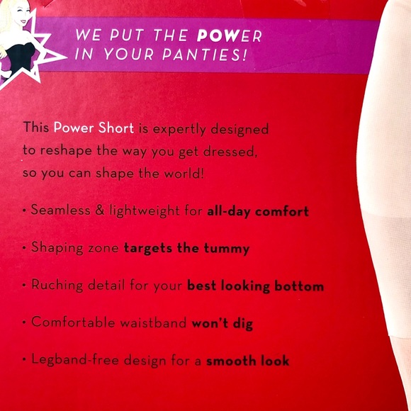 SPANX Power Short Black Color Size 1 X - Picture 10 of 10